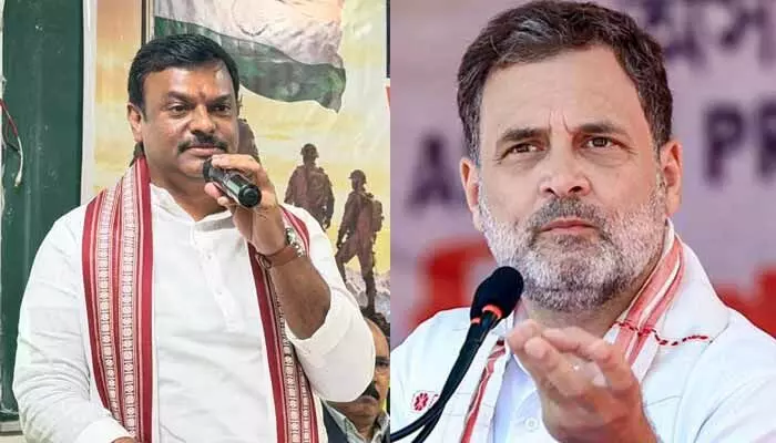ఇక్కడ కాదు.. అక్కడ మాట్లాడండి: బీజేపీ అధ్యక్షుడు మాధవ్ సవాల్ ఇక్కడ కాదు.. అక్కడ మాట్లాడండి: బీజేపీ అధ్యక్షుడు మాధవ్ సవాల్