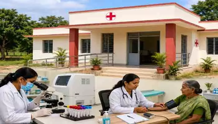 గ్రామాల్లోనే ఇకపై ఉచిత వైద్య పరీక్షలు! గ్రామాల్లోనే ఇకపై ఉచిత వైద్య పరీక్షలు!