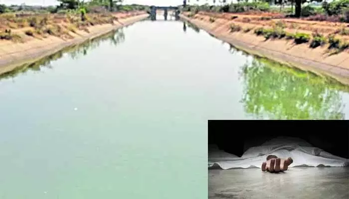 కోనసీమ జిల్లాలో తీవ్ర విషాదం.. పంటకాల్వలో మునిగి ముగ్గురు మృతి కోనసీమ జిల్లాలో తీవ్ర విషాదం.. పంటకాల్వలో మునిగి ముగ్గురు మృతి