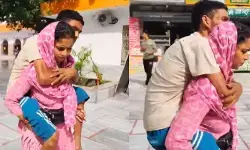 180కిమీలు భర్తను వీపుపై మోసిన భార్య 180కిమీలు భర్తను వీపుపై మోసిన భార్య
