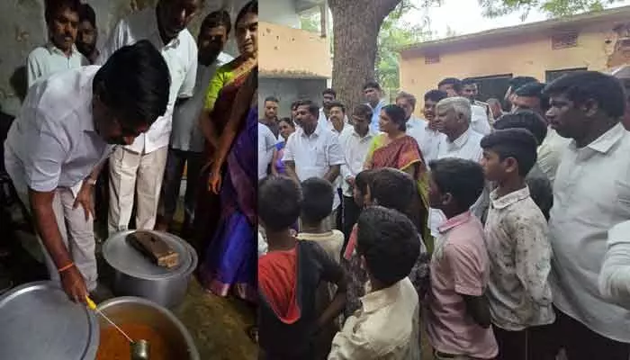 కొండనాగుల బీసీ బాలుర వసతిగృహాన్ని ఆకస్మికంగా తనిఖీ చేసిన ఎమ్మెల్యే కొండనాగుల బీసీ బాలుర వసతిగృహాన్ని ఆకస్మికంగా తనిఖీ చేసిన ఎమ్మెల్యే