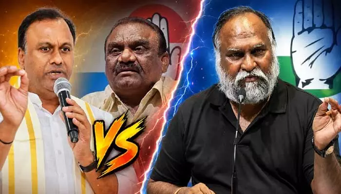 నేను చూడని రాజకీయం కాదు.. తుంగతుర్తి కాంగ్రెస్ విభేదాలపై జగ్గారెడ్డి హాట్ కామెంట్స్ నేను చూడని రాజకీయం కాదు.. తుంగతుర్తి కాంగ్రెస్ విభేదాలపై జగ్గారెడ్డి హాట్ కామెంట్స్