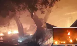 Fire Accident: చెర్వుగట్టులో భారీ అగ్ని ప్రమాదం.. కాలిబూడిదైన 17 దుకాణాలు