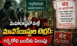 మహారాష్ట్రలో మళ్లీ మావోయిస్టుల టెర్రర్: గడ్చిరోలి బంద్కు పిలుపు మహారాష్ట్రలో మళ్లీ మావోయిస్టుల టెర్రర్: గడ్చిరోలి బంద్కు పిలుపు