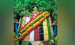 శాకంబరీ అలంకరణలో దివ్య దర్శనమిచ్చిన శ్రీ మాతా నిమిషాంబికా దేవి.. శాకంబరీ అలంకరణలో దివ్య దర్శనమిచ్చిన శ్రీ మాతా నిమిషాంబికా దేవి..