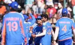 India vs Zimbabwe : మూడోది మనదే.. టీ20 సిరీస్ను క్లీన్స్వీప్ చేసిన టీమిండియా India vs Zimbabwe : మూడోది మనదే.. టీ20 సిరీస్ను క్లీన్స్వీప్ చేసిన టీమిండియా