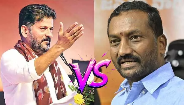 చేతనైతే GHMCకి ‘జెన్ జీ’ని మేయర్ను చెయ్.. సీఎంకు ఎంపీ రఘునందన్ కౌంటర్ చేతనైతే GHMCకి ‘జెన్ జీ’ని మేయర్ను చెయ్.. సీఎంకు ఎంపీ రఘునందన్ కౌంటర్