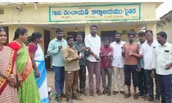 గ్రామ పంచాయతీ కార్మికులకు రూ.20 లక్షల ప్రమాద బీమా..