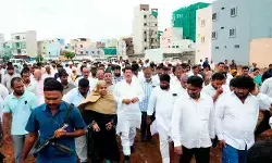 సర్వే నంబర్​ 18 ప్రభుత్వ భూమిని కబ్జా కాకుండా కాపాడాలి: ఎమ్మెల్యే