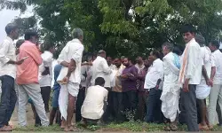 ఆక్రమణకు గురైన చెరువు సర్వే..!