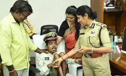 ఓ దివ్యాంగుడి కోరికను తీర్చిన మల్కాజిగిరి సీపీ సుమతి..