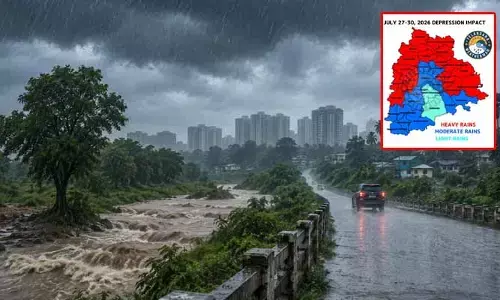 తెలంగాణకు 4 రోజులు భారీ వర్షసూచన.. ఈ జిల్లాలకు రెడ్ అలర్ట్