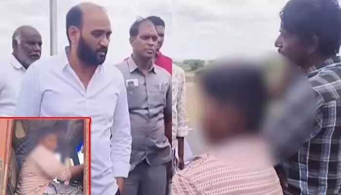 14 ఏళ్ల పిల్లాడికి లారీ స్టీరింగ్ ఇచ్చిన డ్రైవర్.. మందలించిన ఎమ్మెల్యే 14 ఏళ్ల పిల్లాడికి లారీ స్టీరింగ్ ఇచ్చిన డ్రైవర్.. మందలించిన ఎమ్మెల్యే