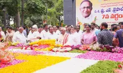జైపాల్ రెడ్డి వర్ధంతి సందర్భంగా స్ఫూర్తి స్థల్ వద్ద ఘన నివాళులు..