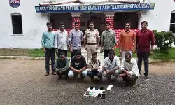 పోలీసుల దాడిలో ఐదుగురు జూదరుల అరెస్ట్....