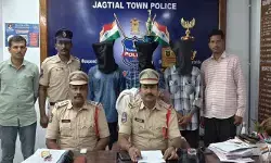 జగిత్యాలలో గంజాయి విక్రయిస్తున్న నలుగురు యువకుల అరెస్ట్.