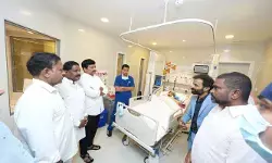 సుదర్శన్‌రెడ్డి ఆరోగ్యంపై పొంగులేటి ఆరా