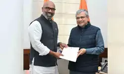 కేంద్ర రైల్వే మంత్రిని కలిసిన ఎంపీ అర్వింద్ ధర్మపురి