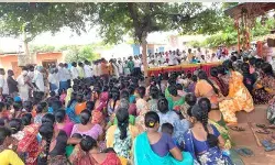 భూసేకరణ పై ఆగ్రహం..!