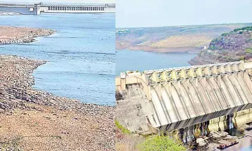 వరద వస్తున్నా.. శ్రీశైలం, నాగార్జునసాగర్‌లో నీటిమట్టం ఆందోళనకరమే