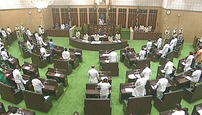 Assembly sessions adjourned