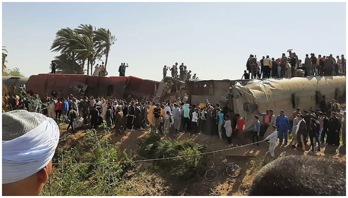 egypt train accident