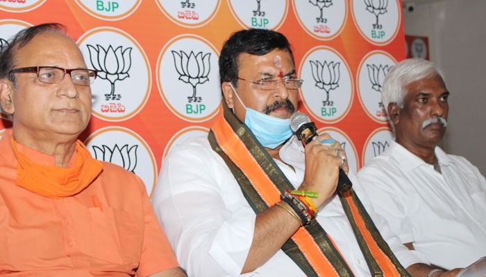 BJP leader Ponguleti Sudhakar Reddy