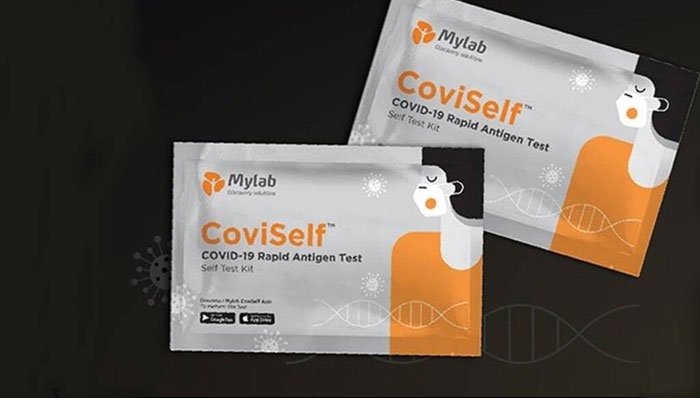 Covid self-testing kit : మార్కెట్‌లోకి కొవిడ్-19 సెల్ఫ్ టెస్ట్ కిట్