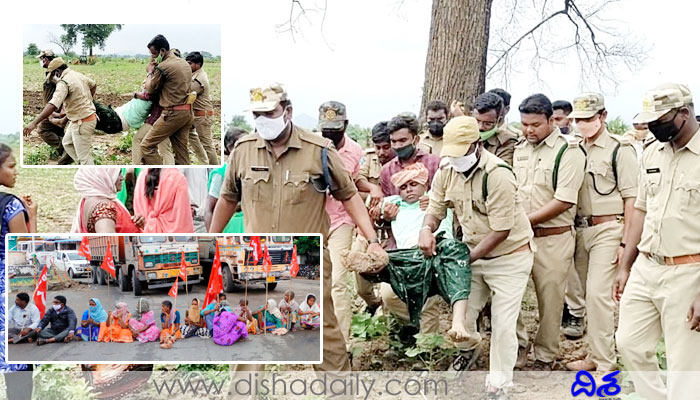 Farmers vs forest officials