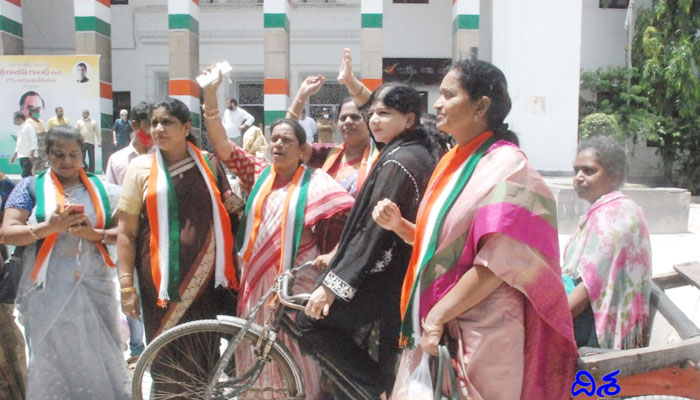 Congress women leader Sunita Rao